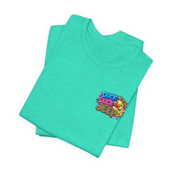 16420069443107231342_2048-1.jpeg Quack Power Tee — Playful Duck Graphic T‑Shirt (Front Chest & Big Back Print)