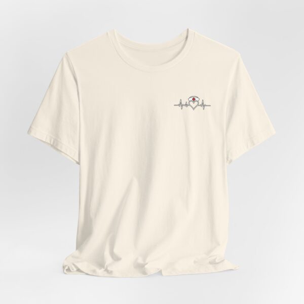 1684160974985571537_2048.jpeg Nurse Appreciation T-Shirt - "Nurses Make a Difference Every Day" Floral Stethoscope Design