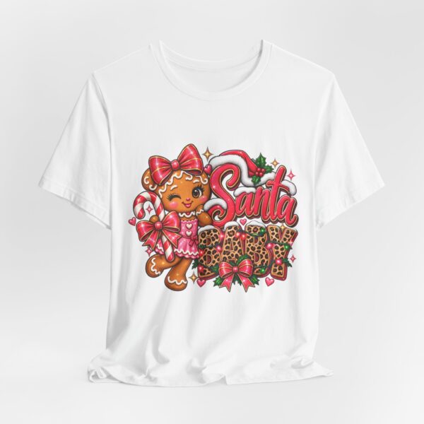 Christmas Santa Baby Tee — "Santa Baby" Cute Holiday Cookie Shirt