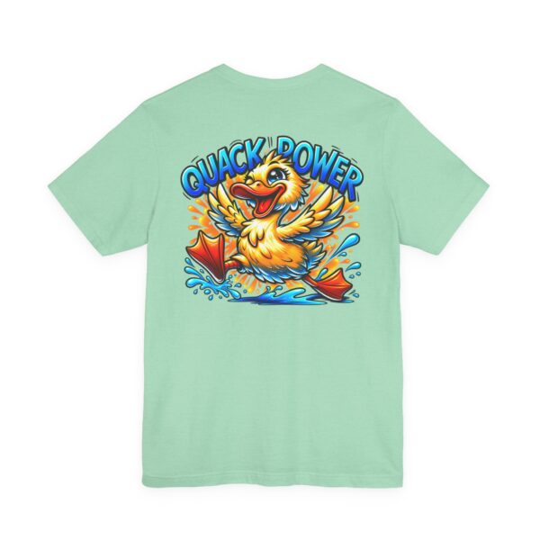 17046465765539438639_2048-1.jpeg Quack Power Tee — Playful Duck Graphic T‑Shirt (Front Chest & Big Back Print)