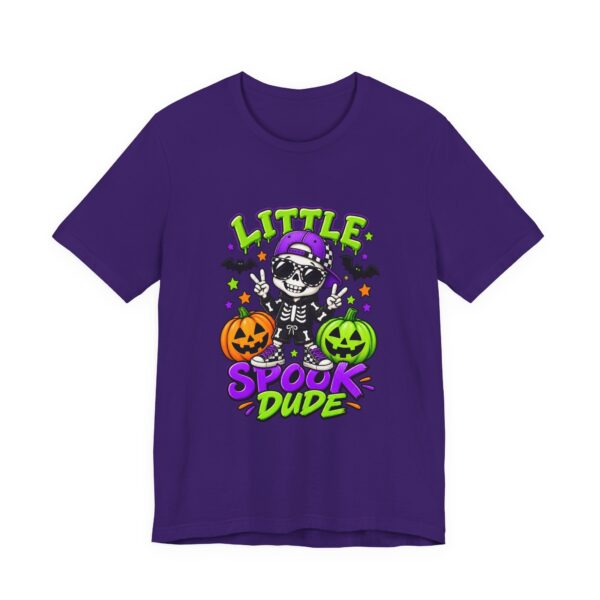Little Spook Dude Halloween Skeleton Tee