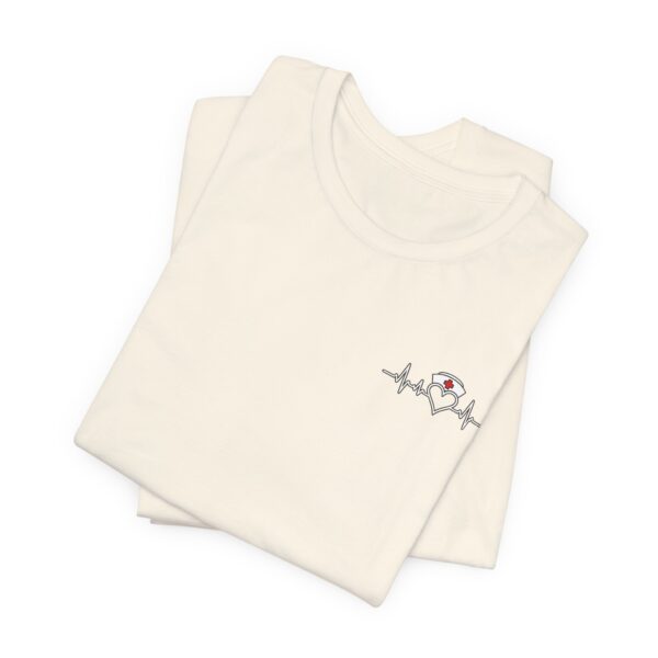 17259151245276898491_2048.jpeg Nurse Appreciation T-Shirt - "Nurses Make a Difference Every Day" Floral Stethoscope Design