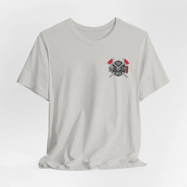 17574226610133711762_2048.jpeg Firefighter Brotherhood T‑Shirt — Fire Rescue Service & Sacrifice Tee
