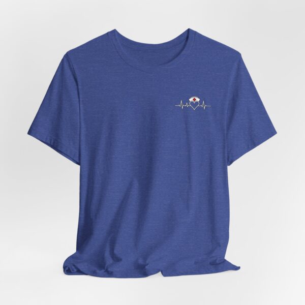 17813419225607802231_2048.jpeg Nurse Appreciation T-Shirt - "Nurses Make a Difference Every Day" Floral Stethoscope Design