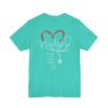 17852791084106303018_2048-1.jpeg Heartbeat Stethoscope Heart T-Shirt
