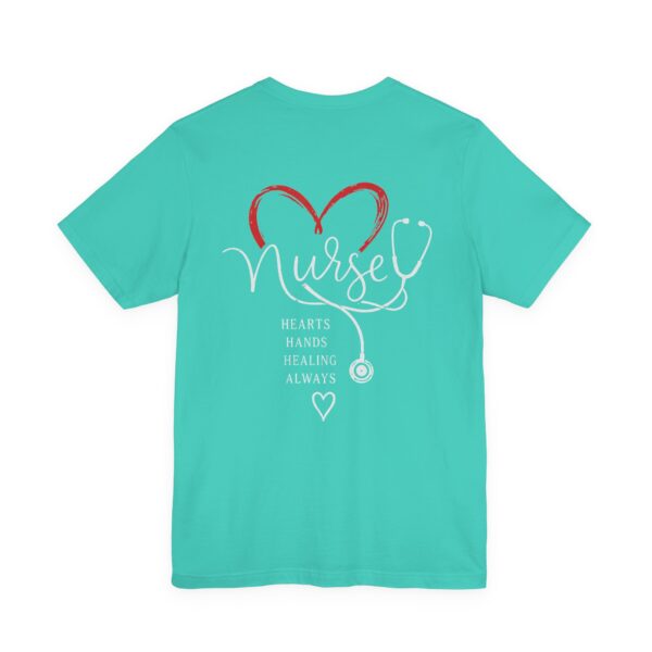 17852791084106303018_2048-1.jpeg Heartbeat Stethoscope Heart T-Shirt