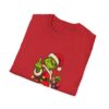 18148068336464962658_2048.jpeg Grinch Santa Middle Finger T-Shirt