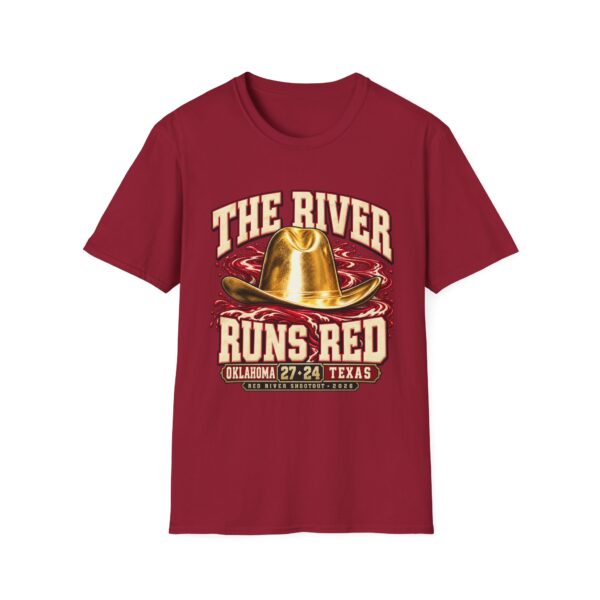 18308707060566833184_2048.jpeg The River Runs Red Oklahoma Texas 2026 Graphic T-Shirt