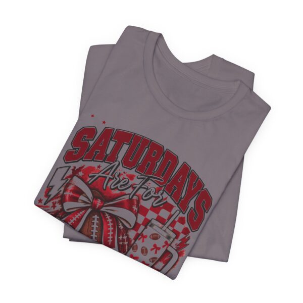 18329427848101536525_2048.jpeg Saturdays Are for Football T-Shirt – Game Day Cheer Tee