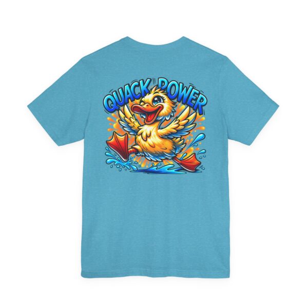 18410292950836573476_2048-1.jpeg Quack Power Tee — Playful Duck Graphic T‑Shirt (Front Chest & Big Back Print)