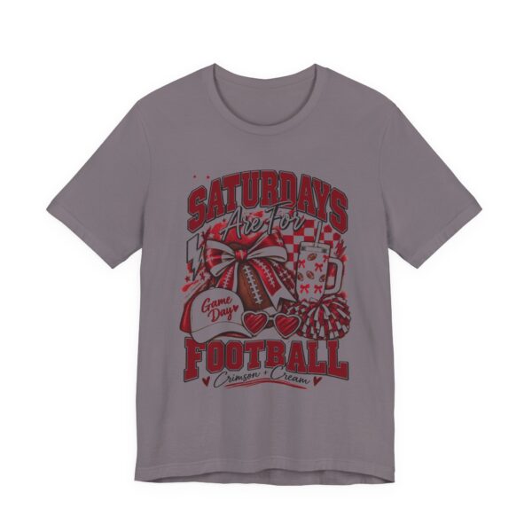 1858674592047799208_2048.jpeg Saturdays Are for Football T-Shirt – Game Day Cheer Tee