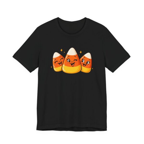 Candy Corn Trio black T-shirt