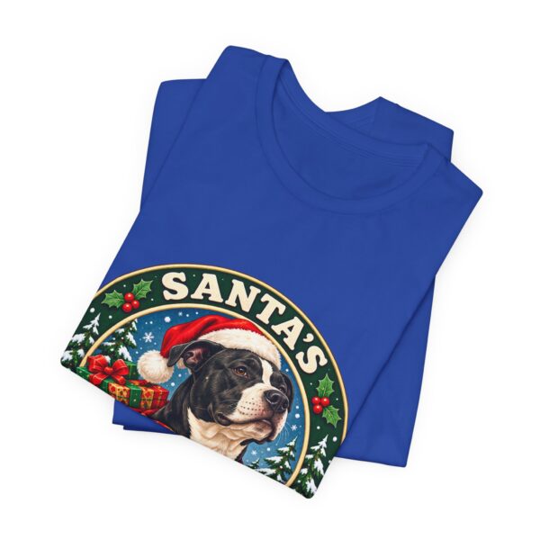 2226880861401909156_2048.jpeg Santa's Pawtection Detail Christmas Pitty T-Shirt