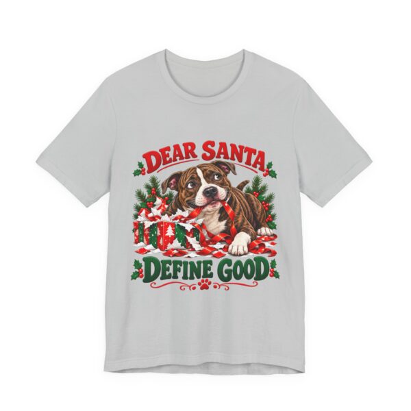 2548365891592178793_2048.jpeg T-Shirt — "Dear Santa Define Good" Christmas Pitty Tee