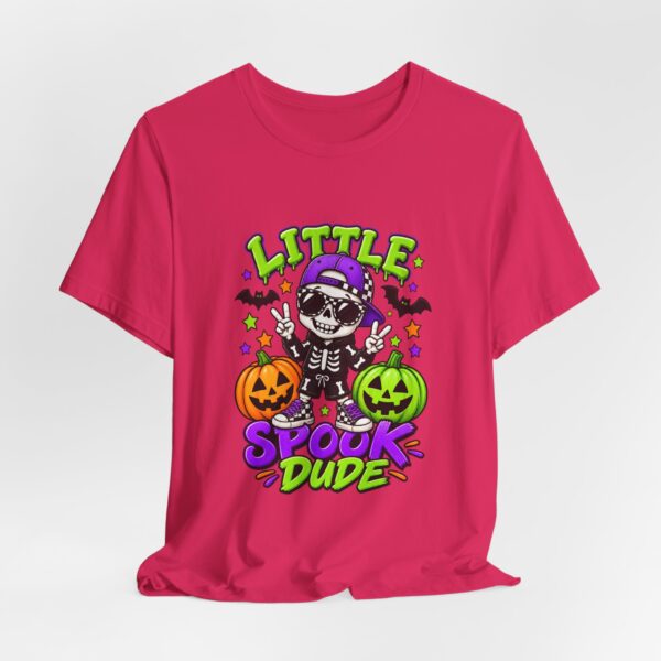 Little Spook Dude Halloween Skeleton Tee