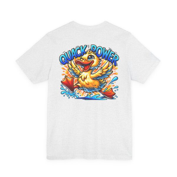 2710963860001445321_2048-1.jpeg Quack Power Tee — Playful Duck Graphic T‑Shirt (Front Chest & Big Back Print)