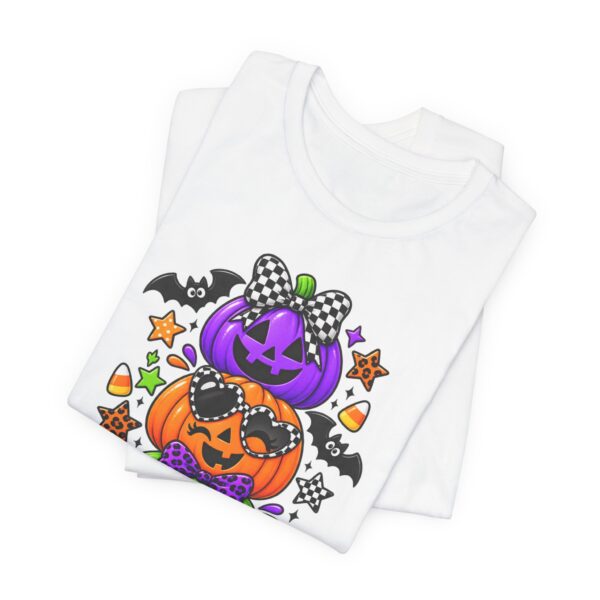 2915200994141096264_2048.jpeg Happy Halloween Stack Pumpkin T-Shirt