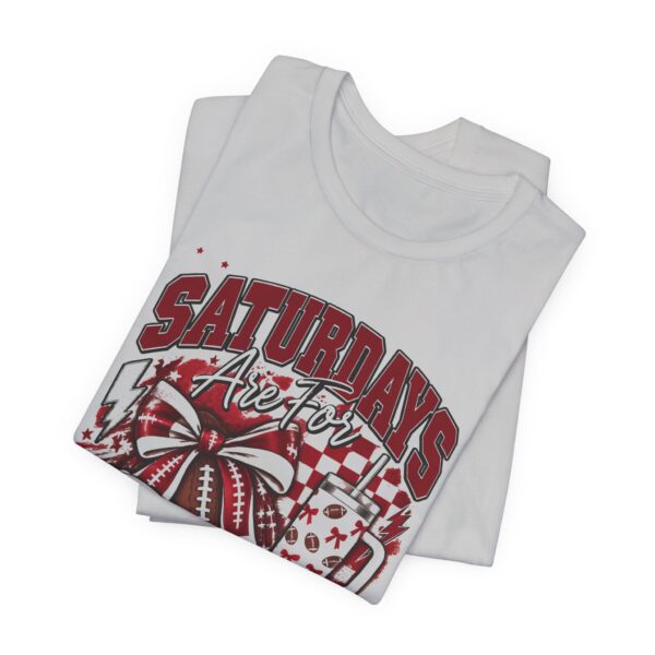 3089859992988117371_2048.jpeg Saturdays Are for Football T-Shirt – Game Day Cheer Tee