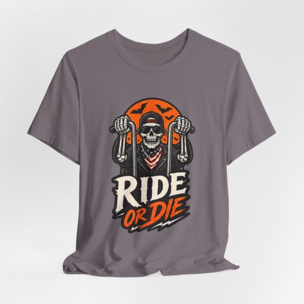 3115217870347254304_2048.jpeg Ride or Die Skull Motorcycle Tee — Vintage Biker T‑Shirt