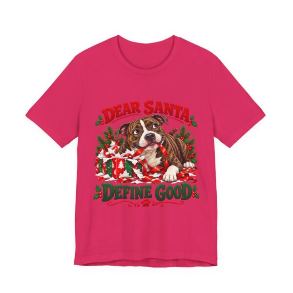 3207391250383282728_2048.jpeg T-Shirt — "Dear Santa Define Good" Christmas Pitty Tee