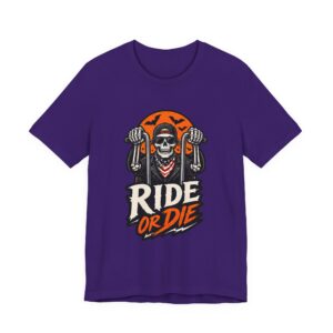 3209131681831134234_2048.jpeg Ride or Die Skull Motorcycle Tee — Vintage Biker T‑Shirt