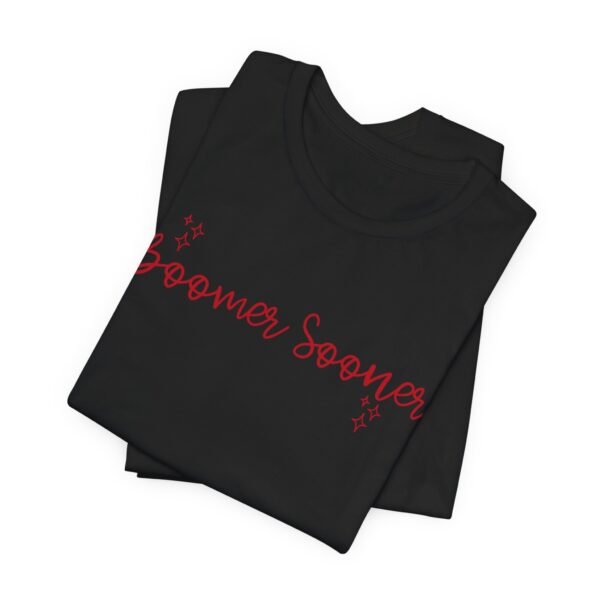 3608928507062376680_2048.jpeg Boomer Sooner Script T-Shirt — Oklahoma Football Fan Tee