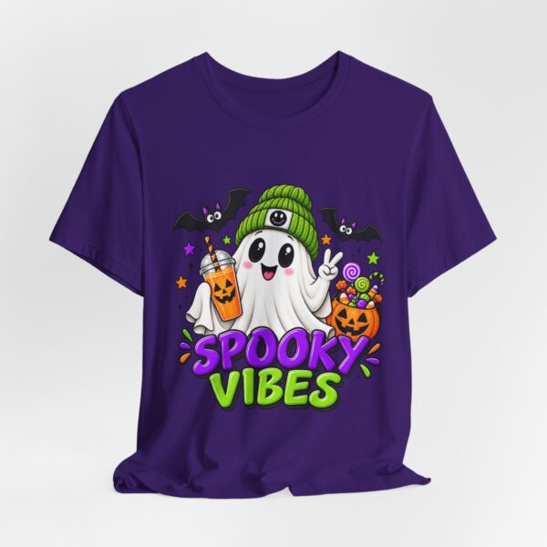 3644586589473952179_2048.jpeg Spooky Vibes T-Shirt — Cute Ghost Halloween Tee
