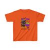 3691565241869711438_2048.jpeg Kids Halloween Tee — "Too Cute to Spook" Black Cat Pumpkin Design