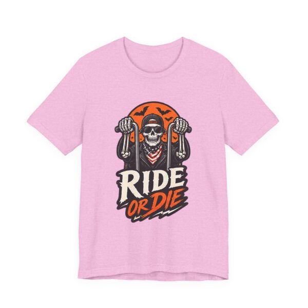 3824052358386155710_2048.jpeg Ride or Die Skull Motorcycle Tee — Vintage Biker T‑Shirt