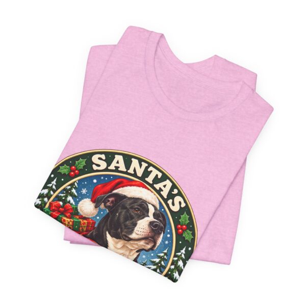 3872885439947160496_2048.jpeg Santa's Pawtection Detail Christmas Pitty T-Shirt