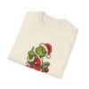 3929189159699807020_2048.jpeg Grinch Santa Middle Finger T-Shirt