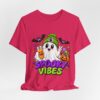4190859187788333242_2048.jpeg Spooky Vibes T-Shirt — Cute Ghost Halloween Tee
