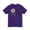 4358384396118831723_2048.jpeg Nurse Appreciation T-Shirt - "Nurses Make a Difference Every Day" Floral Stethoscope Design
