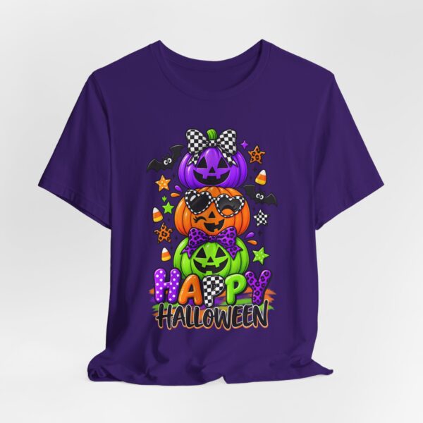4754893428471321125_2048.jpeg Happy Halloween Stack Pumpkin T-Shirt