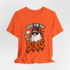 4758879284809763305_2048.jpeg Here For The Boos Halloween Tee – Funny Ghost Beer Shirt