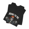 4784685780574074798_2048.jpeg Bone to Be Wild Biker Skull T-Shirt