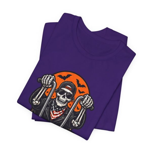 5305155672762955902_2048.jpeg Ride or Die Skull Motorcycle Tee — Vintage Biker T‑Shirt