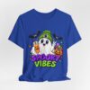 5608023434123776159_2048.jpeg Spooky Vibes T-Shirt — Cute Ghost Halloween Tee