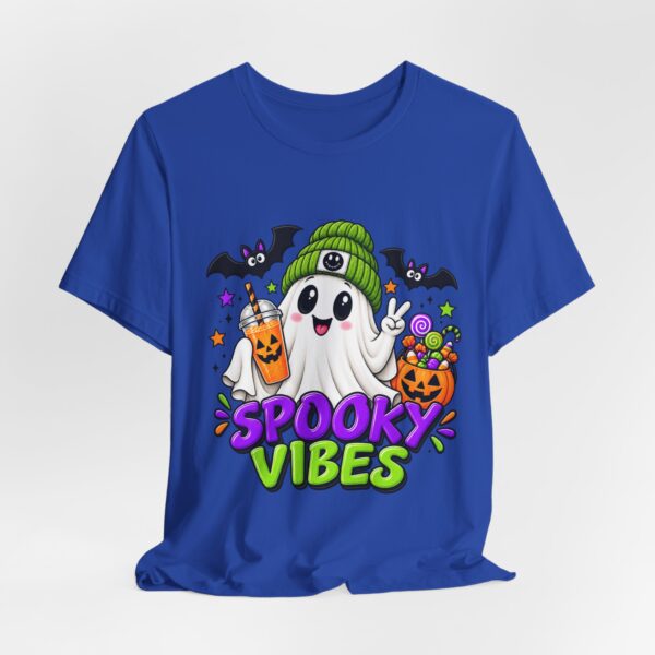 5608023434123776159_2048.jpeg Spooky Vibes T-Shirt — Cute Ghost Halloween Tee