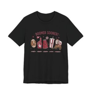 Boomer Sooner Oklahoma College Football Graphic Tee