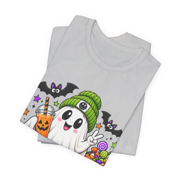 6045591064835426629_2048.jpeg Spooky Vibes T-Shirt — Cute Ghost Halloween Tee