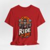 6085896367828756947_2048.jpeg Ride or Die Skull Motorcycle Tee — Vintage Biker T‑Shirt