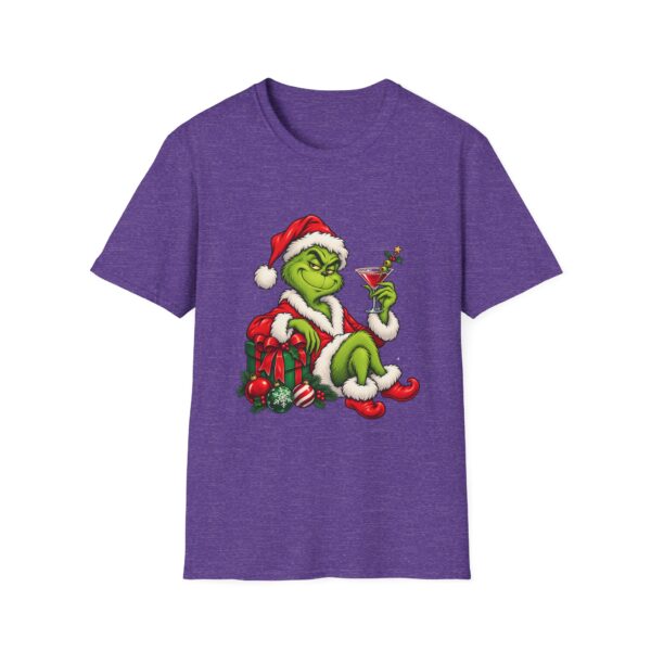 6143385437307324567_2048.jpeg Grinch Santa Cocktail T-Shirt — Funny Christmas Holiday Tee