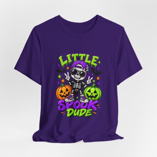 Little Spook Dude Halloween Skeleton Tee