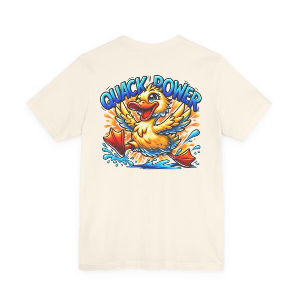 6492618858956654636_2048-1.jpeg Quack Power Tee — Playful Duck Graphic T‑Shirt (Front Chest & Big Back Print)