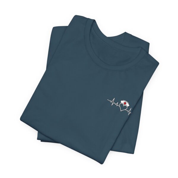 6582379091072293739_2048-1.jpeg Heartbeat Stethoscope Heart T-Shirt