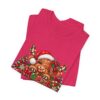 Christmas Highland Cow Tee - Merry Christmas Highland Cow Holiday T-Shirt