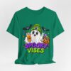 6626910733142653317_2048.jpeg Spooky Vibes T-Shirt — Cute Ghost Halloween Tee