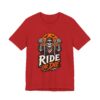 6854446743229705225_2048.jpeg Ride or Die Skull Motorcycle Tee — Vintage Biker T‑Shirt