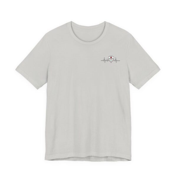 7186745851814710597_2048-1.jpeg Heartbeat Stethoscope Heart T-Shirt